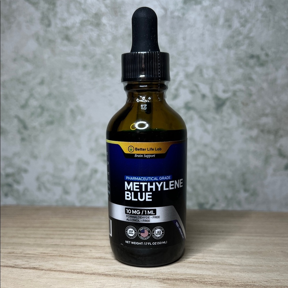 Methylene Blue 10mg - Black and Blue